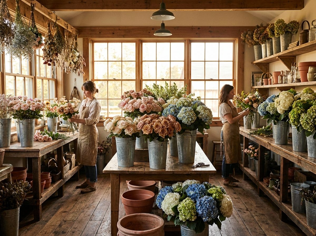 Taller de flores frescas de Horizon Bloom